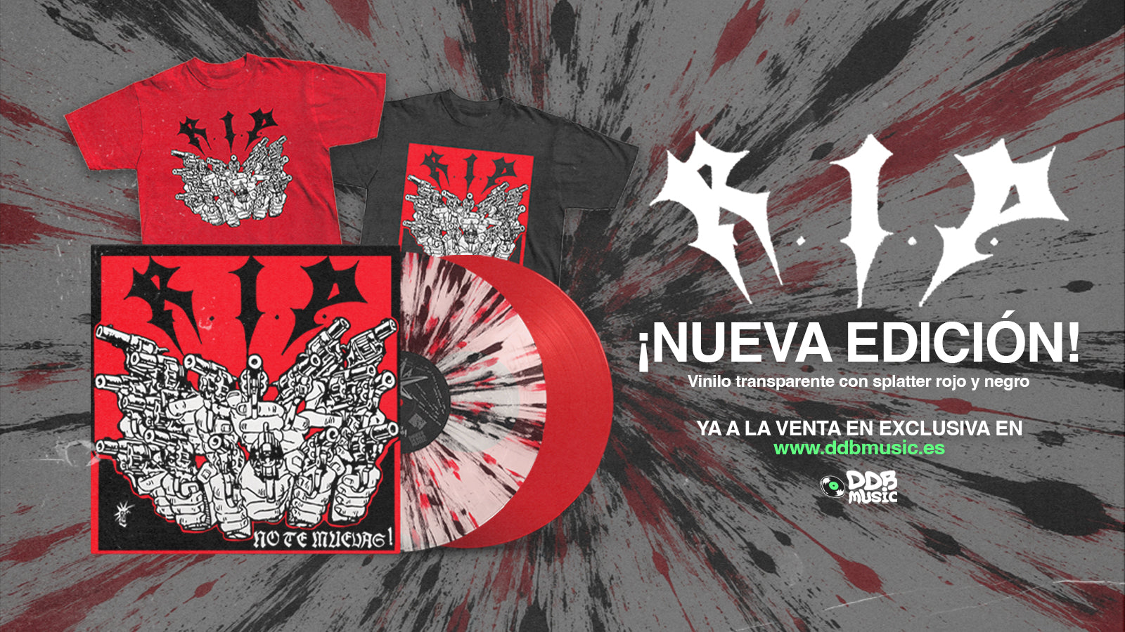 DDB Music lanza la reedición oficial de "No Te Muevas", el mítico álbum de RIP