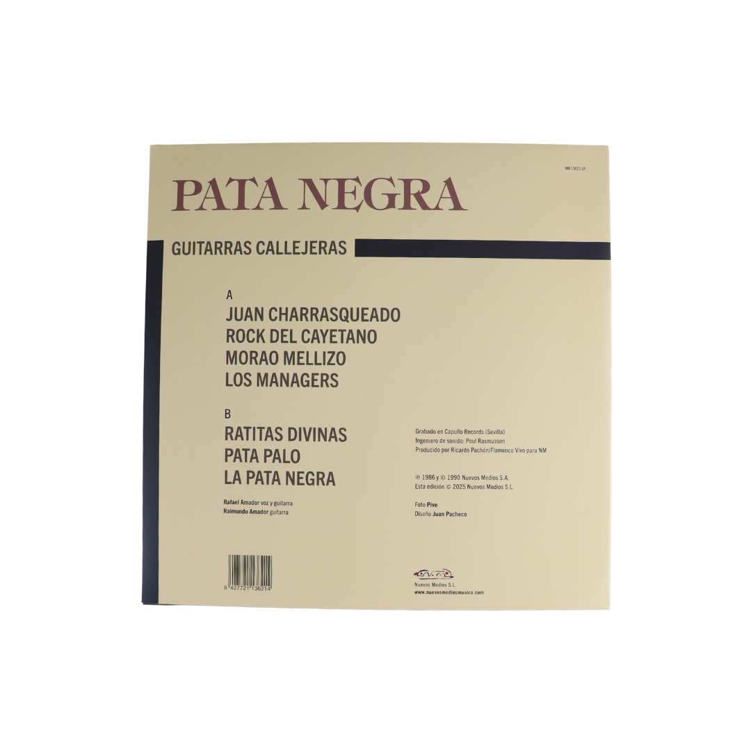 Guitarras Callejeras · Pata Negra · Vinilo