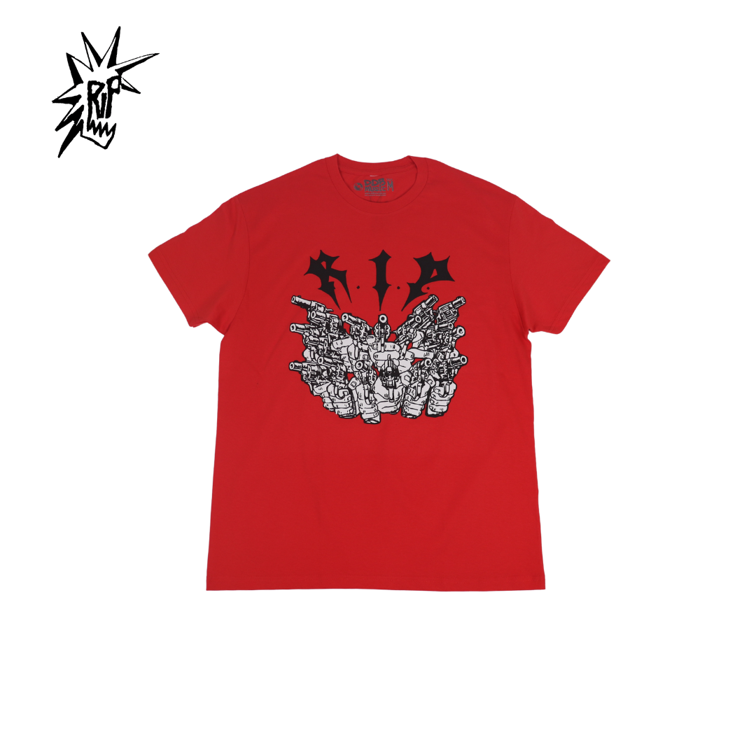 Camiseta Roja · RIP
