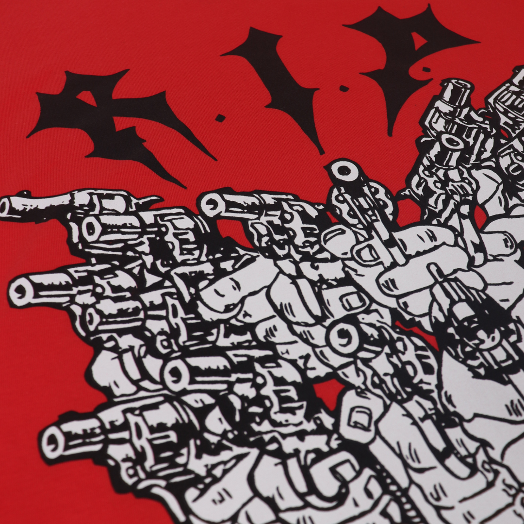 Camiseta Roja · RIP