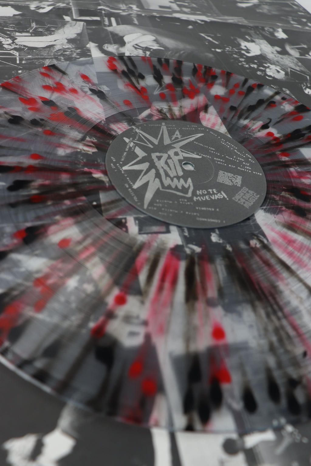 No te Muevas! · RIP · Vinilo Splatter
