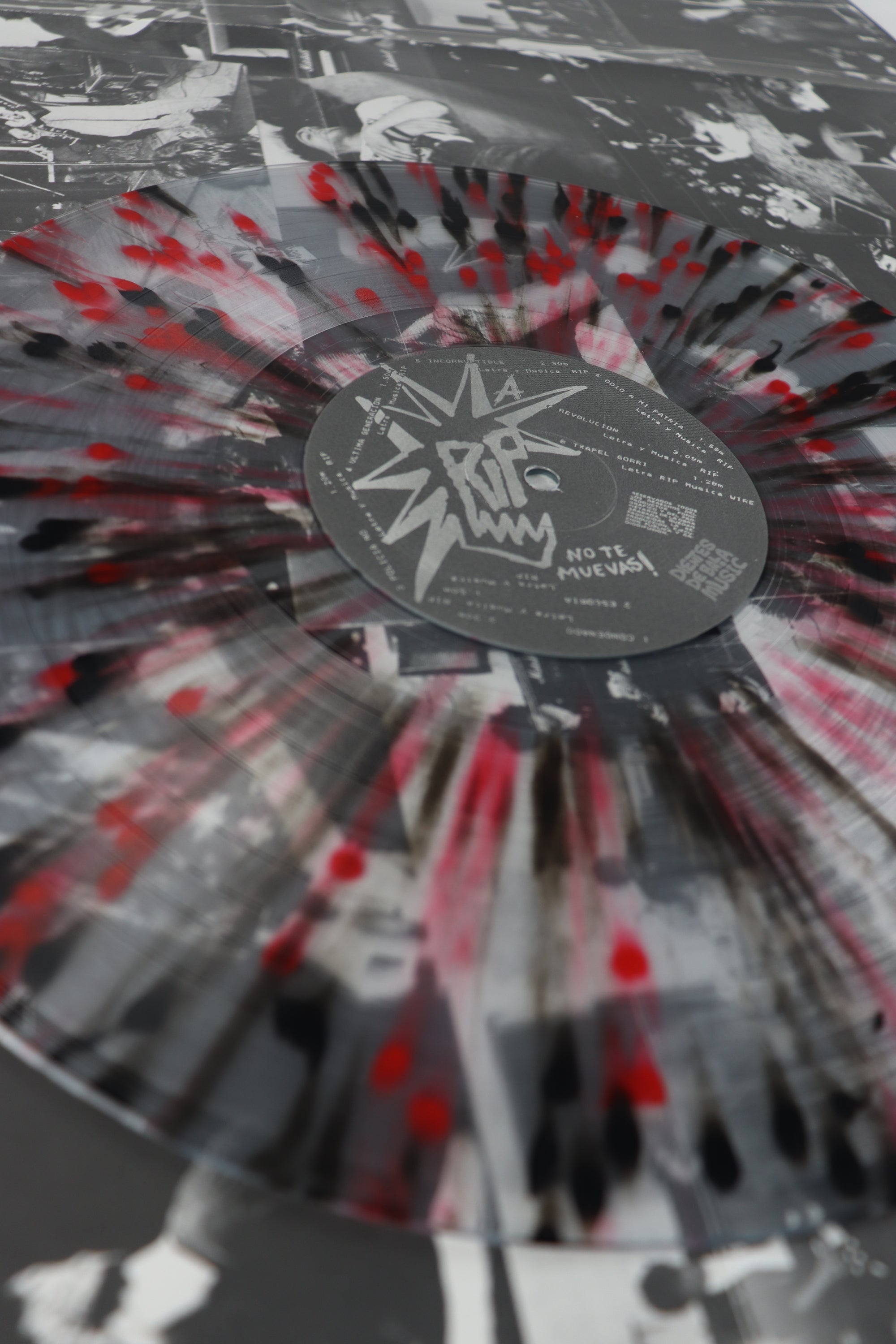 No te Muevas! · RIP · Vinilo Splatter