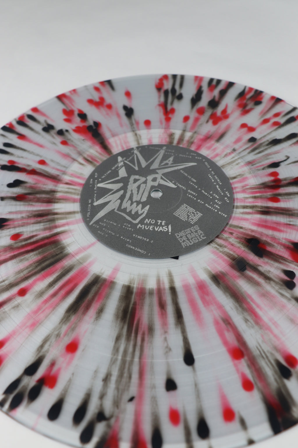 No te Muevas! · RIP · Vinilo Splatter