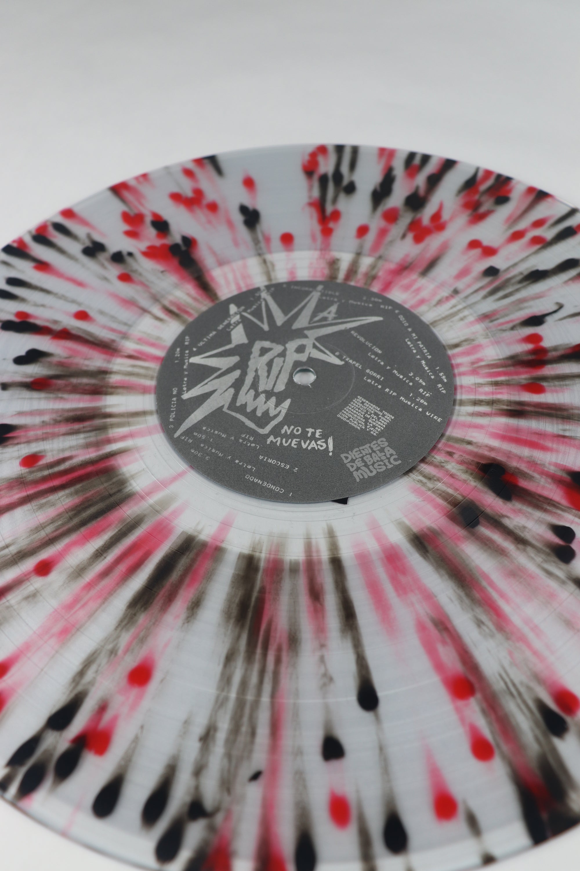 No te Muevas! · RIP · Vinilo Splatter